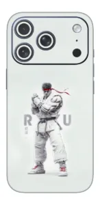RYU Street Fighter - Mobile 3D Textured Skins (Comics & Characters Series) design